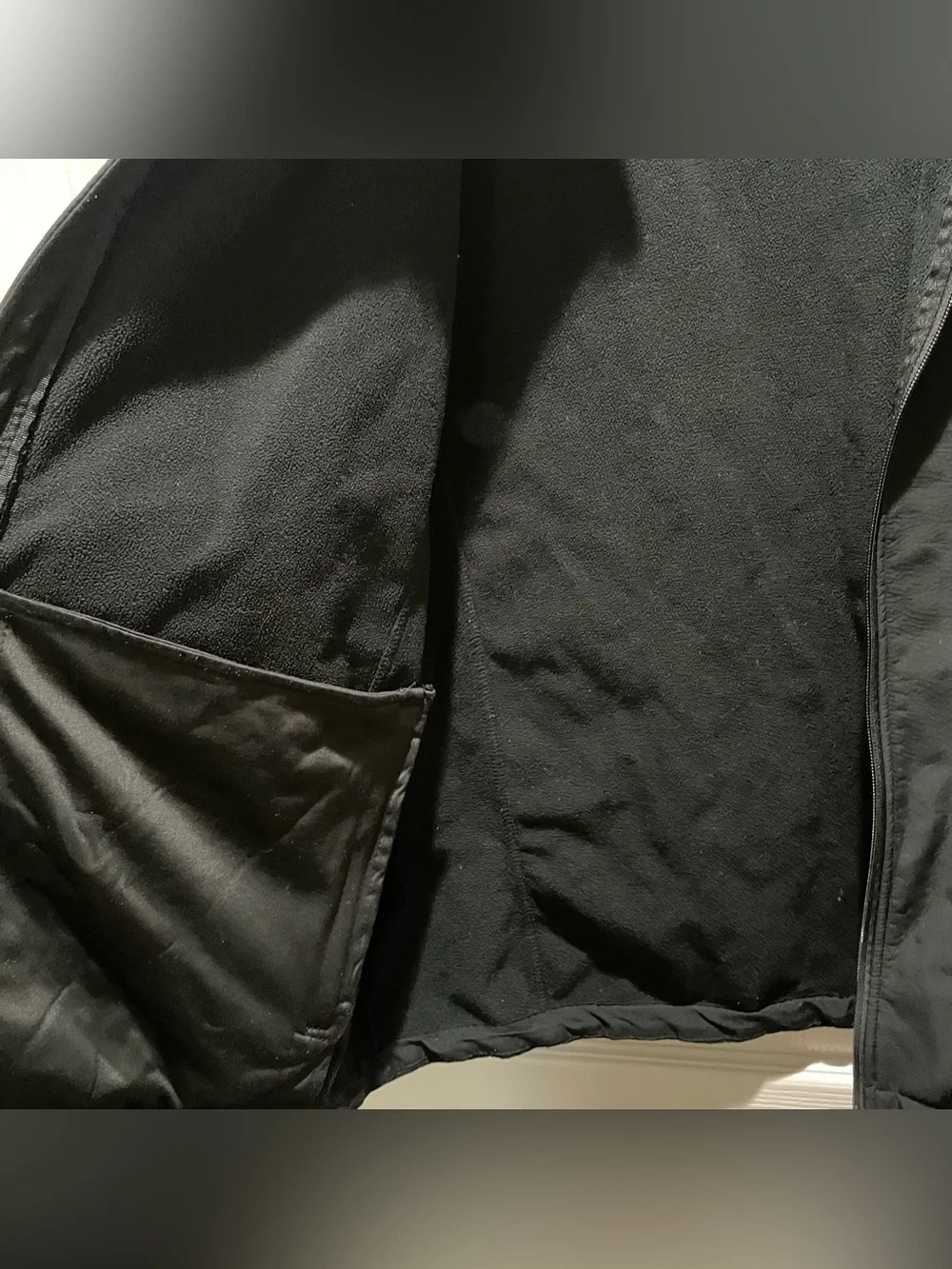 Panda Express Branded Port Authority Black Vest Sz 2XL Uniform Work Zip Pockets